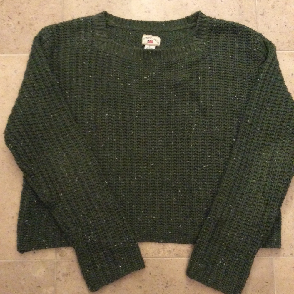County seat sweater dark green,  Size Large